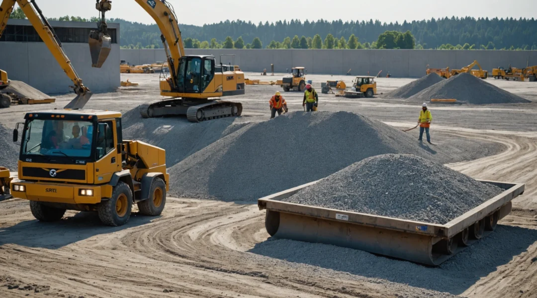 quel type de gravier sous dalle beton