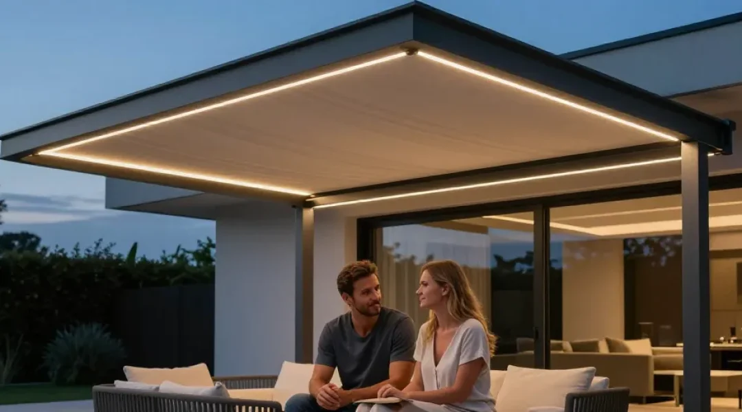 led store banne
