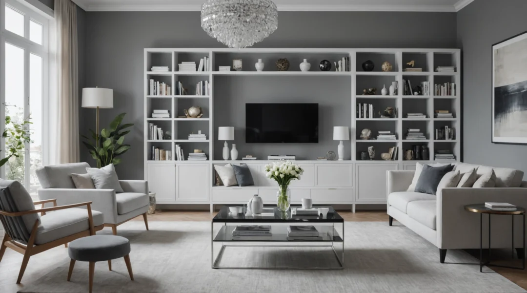 couleur de mur pour meubles blancs