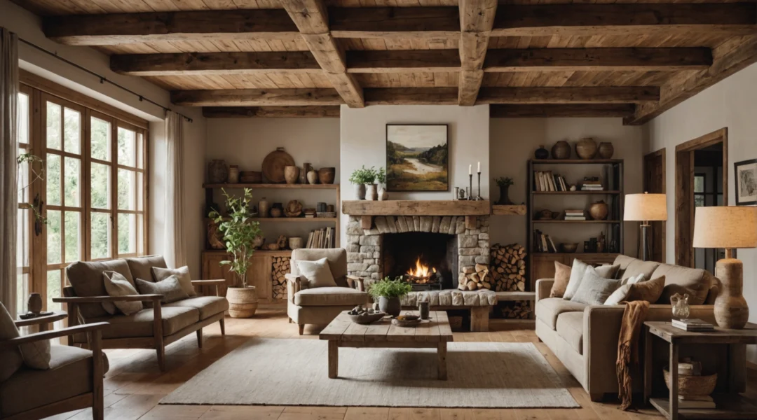 Plongez_dans_le_charme_authentique_de_la_décoration_intérieure_rustique_!