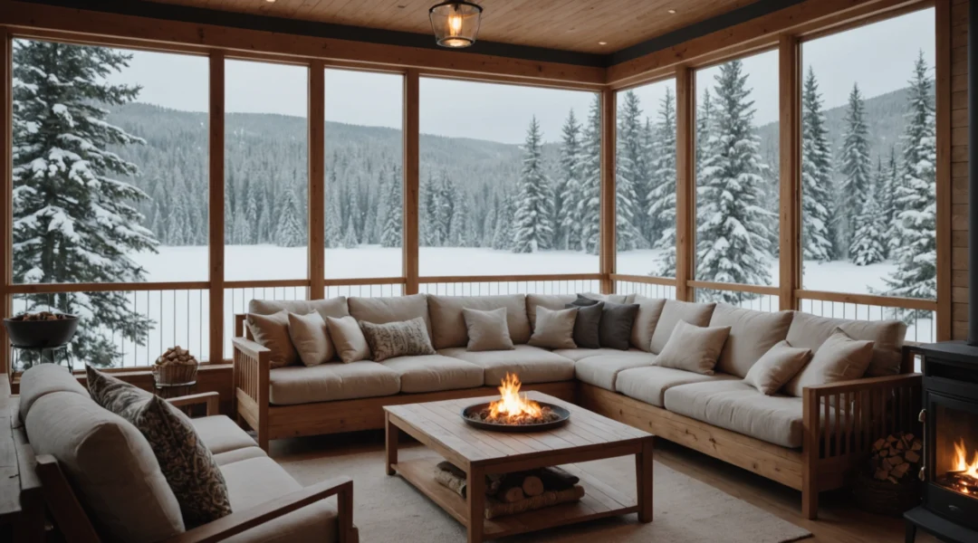 chauffer une veranda